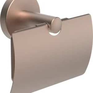 Must-Have Porte-papier Laufen Niara Or rose PVD brossé base chrome